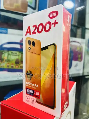 New Itel A200+ 128 GB Blue