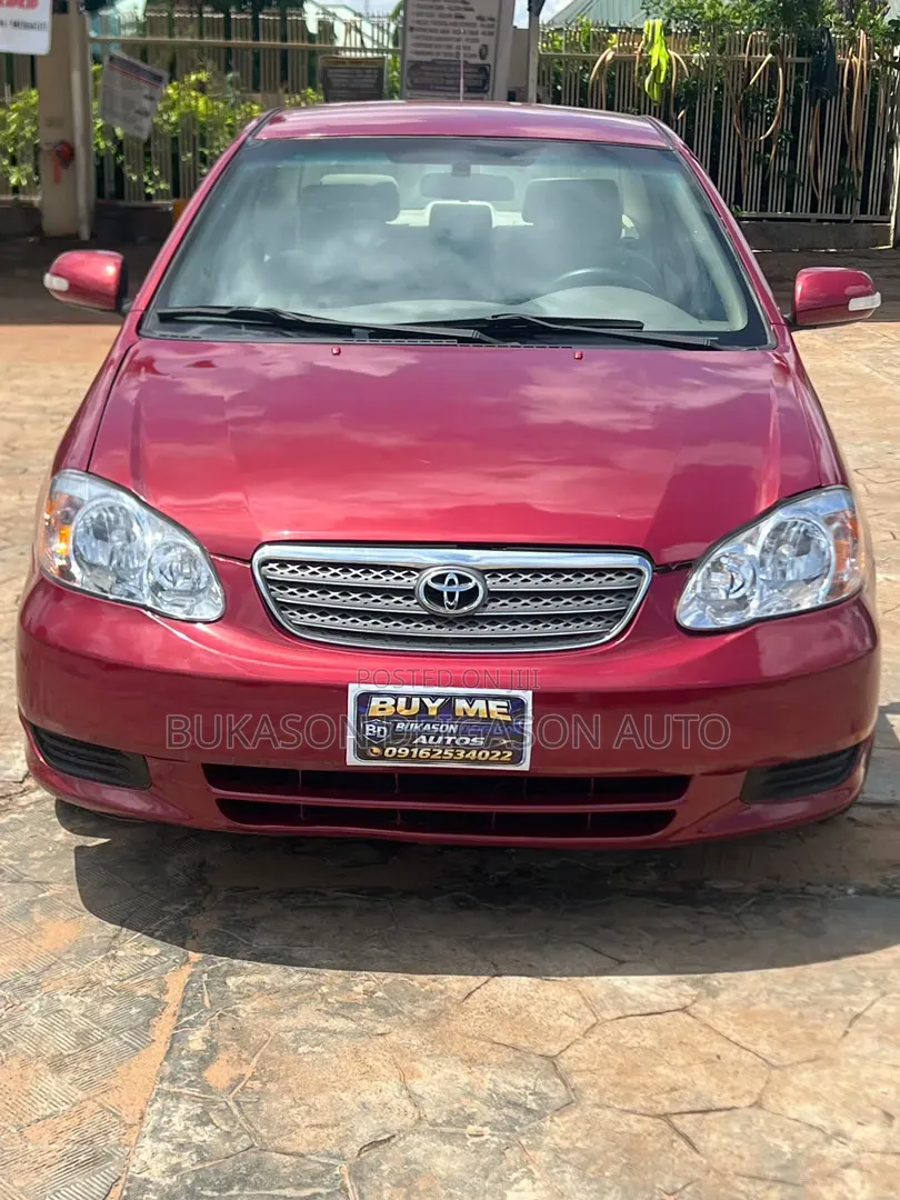 Toyota Corolla LE 2005 Red