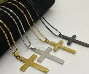Stainless Steel Cross Chain
