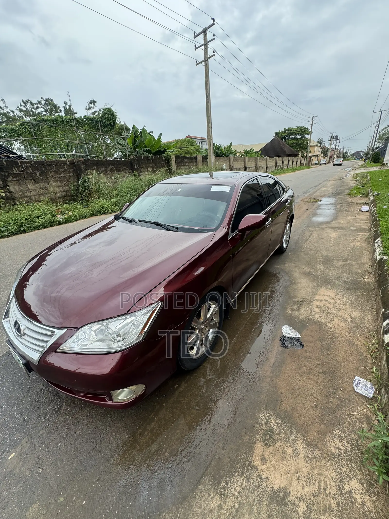Lexus ES 350 2009 Burgundy