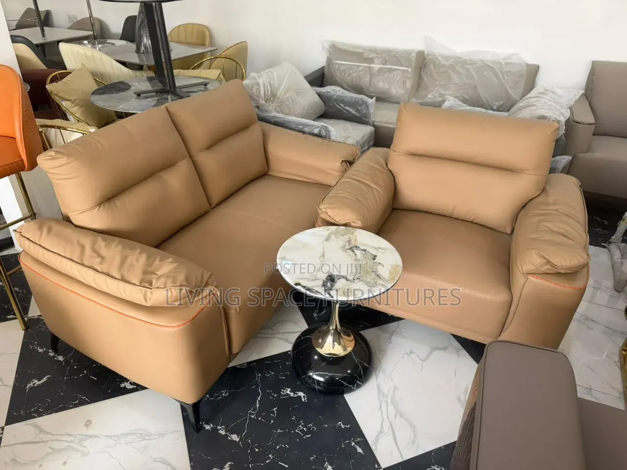 Luxury Mini Sofa Fabric Chairs by 5Seaters