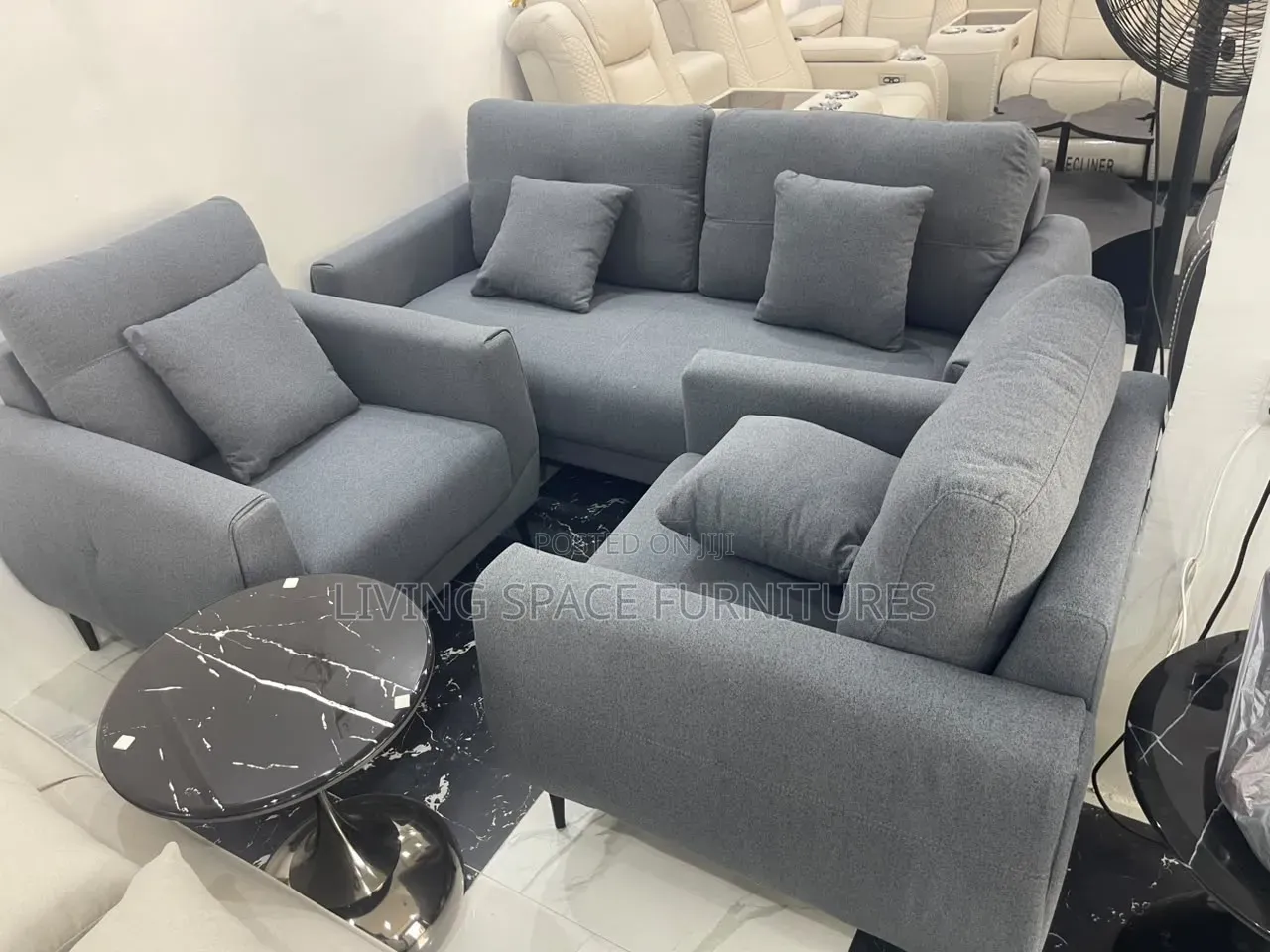 Luxury Mini Sofa Fabric Chairs by 5Seaters