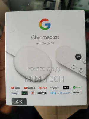 Google Chromecast With Google TV 4K - HDR Streaming + Voice Remote