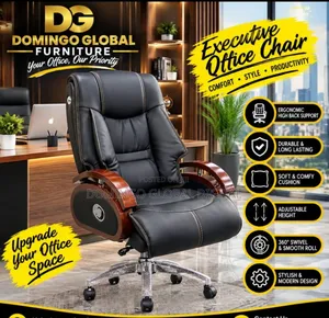 Swivel and Reclining Executive Desk Chair