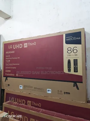 2026 New LG 86"Inch( Original )Uhd 4k Webos Ai Thinq Smart TV > 2 Yrs