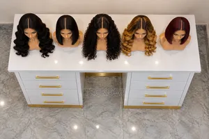 Premium Wig Display Station.