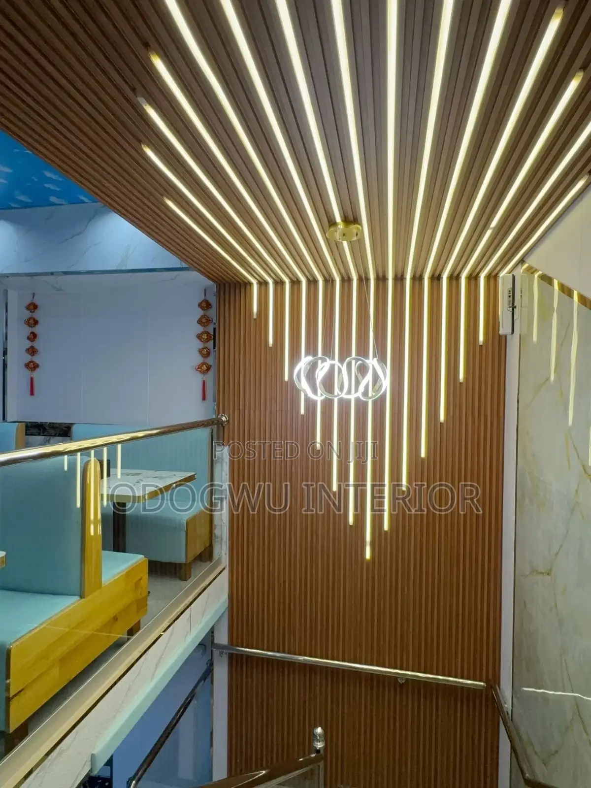 Top Tier Fluted Panel Decor