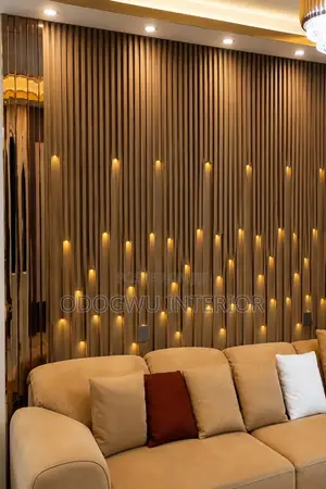 Top Tier Fluted Panel Decor