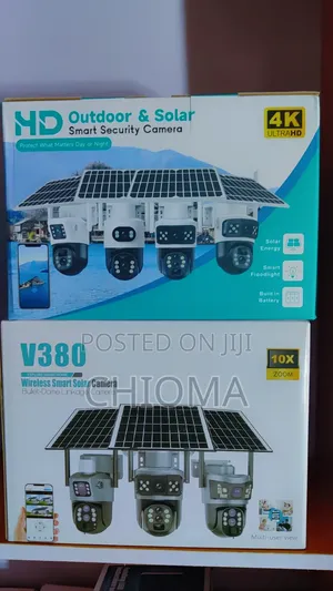 Solar Outdoor CCTV Camera.