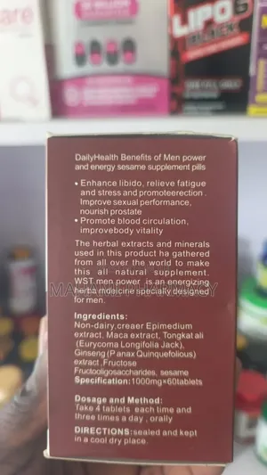 Winstown Men Power Energy Tablets – 60 Tablets