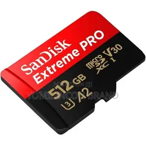 SanDisk Extreme PRO microSDXC UHS-I Memory Card 512 GB + Adapter