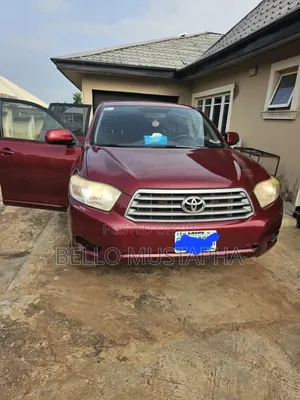 Toyota Highlander 2009 Burgundy