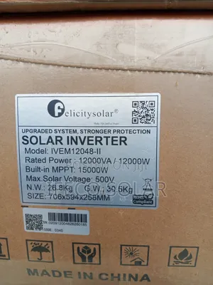 Felicity Hybrid Inverter 12kva