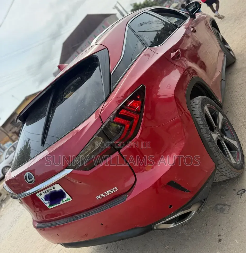Lexus RX 2017 Red