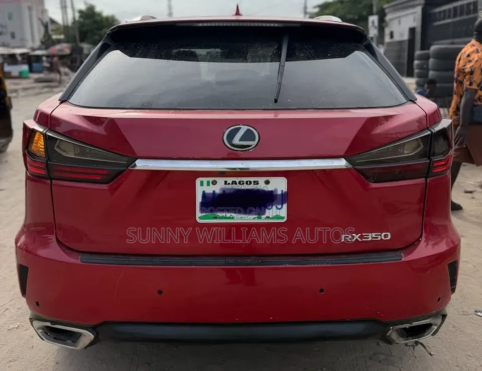 Lexus RX 2017 Red