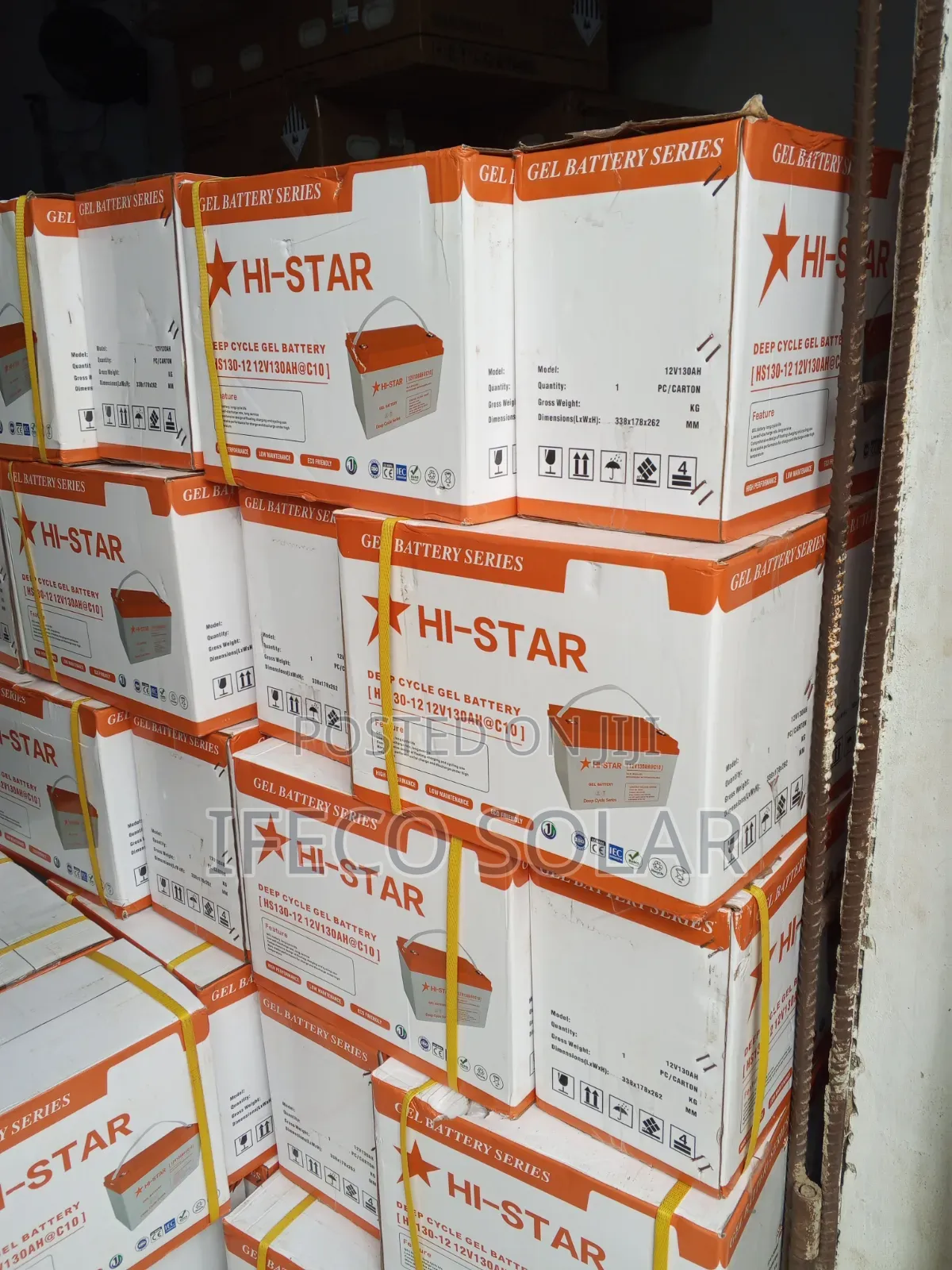 Gel Battery 130Ahs