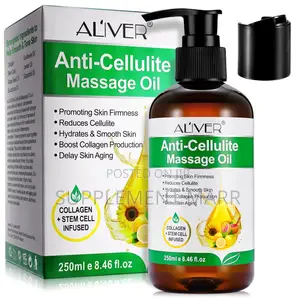 Anti-Cellulite Massage Oil – COLLAGEN + STEM CELL INFUSED