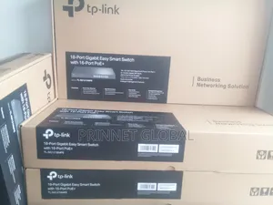 TP-Link 18-Port Gigabit Easy Smart Switch & 16-Port PoE+ TL-SG1218MPE