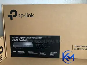 TP-Link TL-SG1218MPE 18 Port Gigabit 16 Port PoE+ Managed Switch