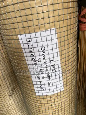 1.2mm X 1/2 X1/2 Inch Galvanized Welded Wire Mesh
