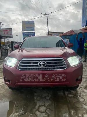 Toyota Highlander 2010 Red