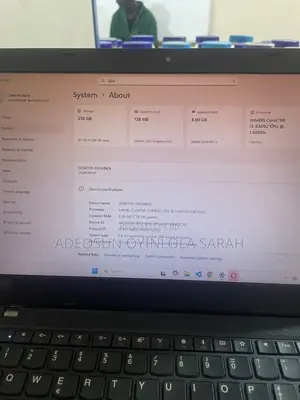 Laptop Lenovo ThinkPad L490 8GB Intel Core i5 SSD 256GB