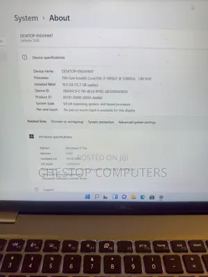 Laptop Dell Latitude 5520 16GB Intel Core i7 SSD 512GB
