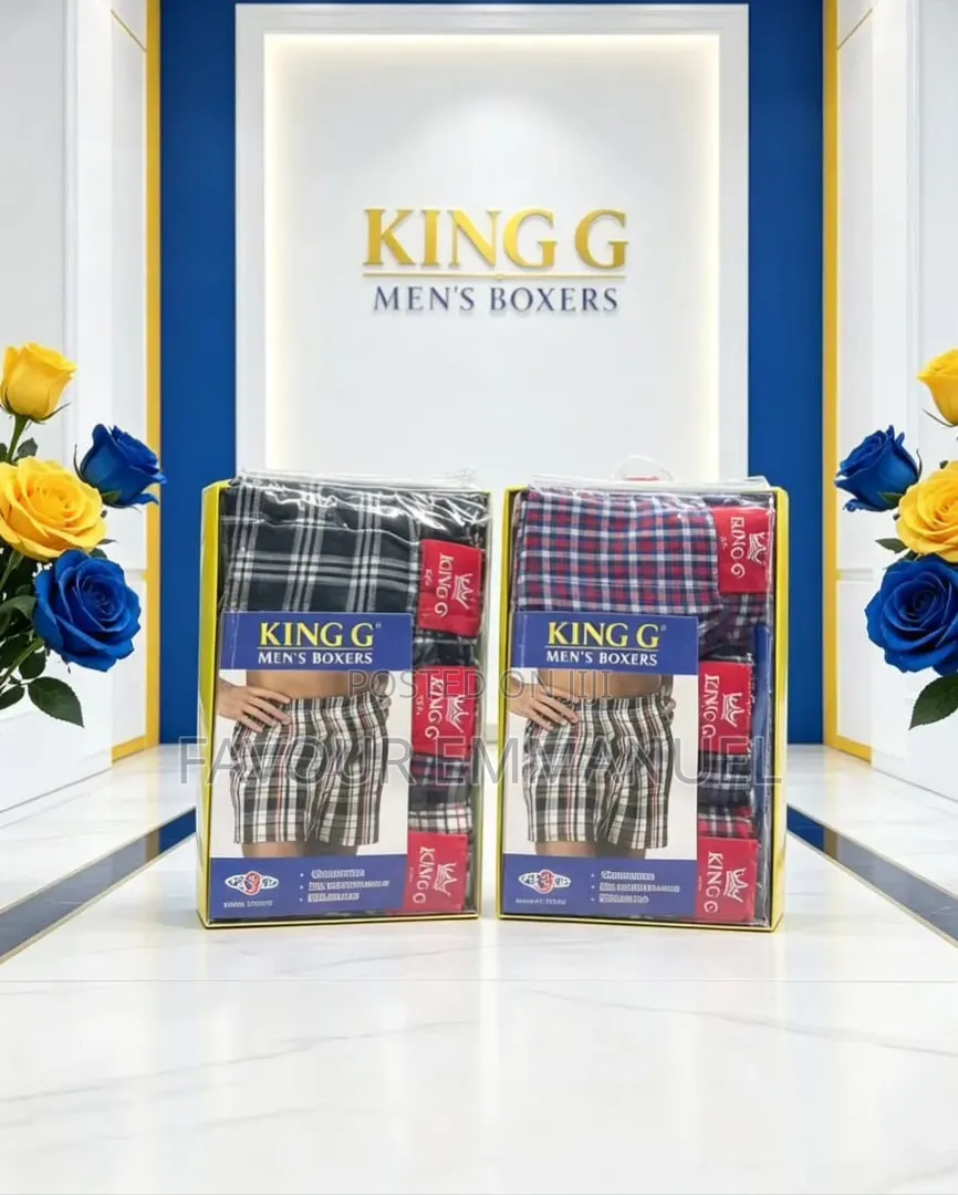 Men's Quality Boxers 3 Set
