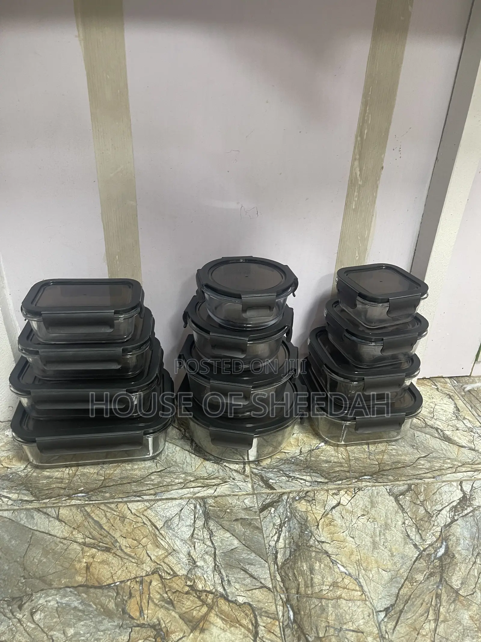 12 PCS Glass With Lid