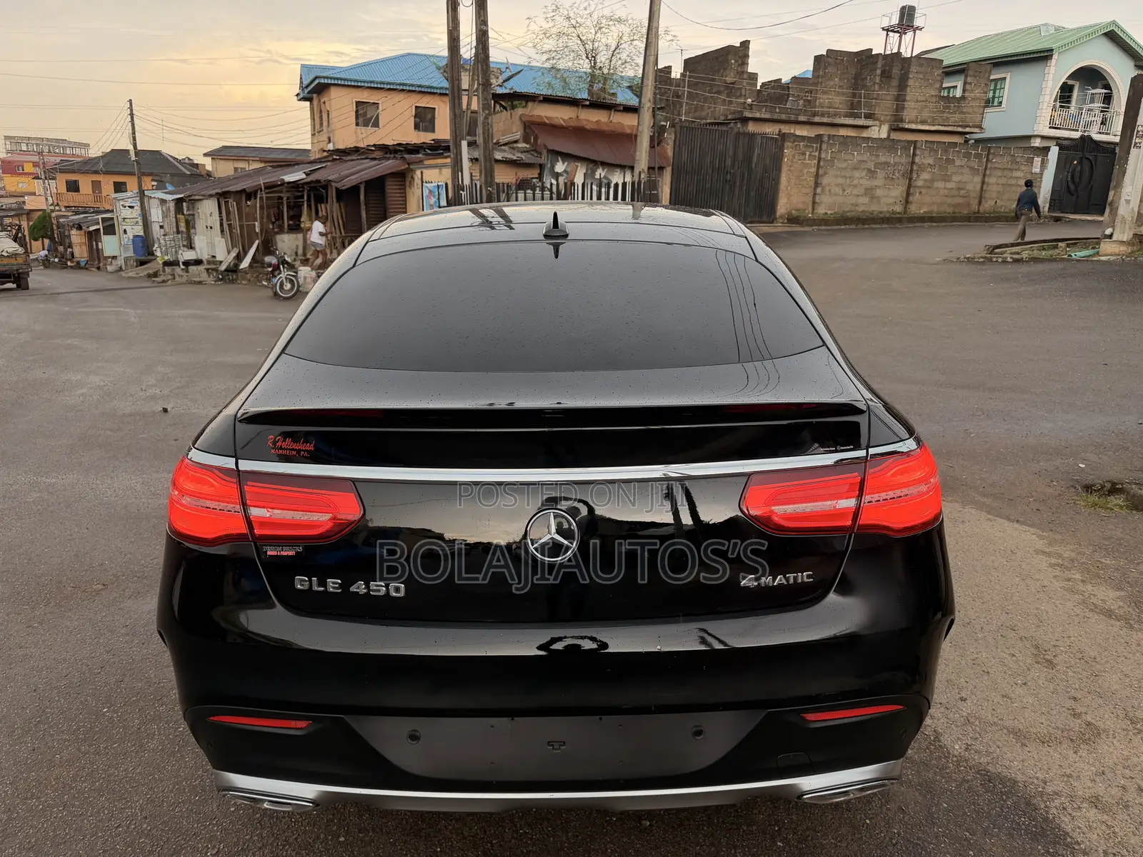 Mercedes-Benz GLE-Class 2017 Black