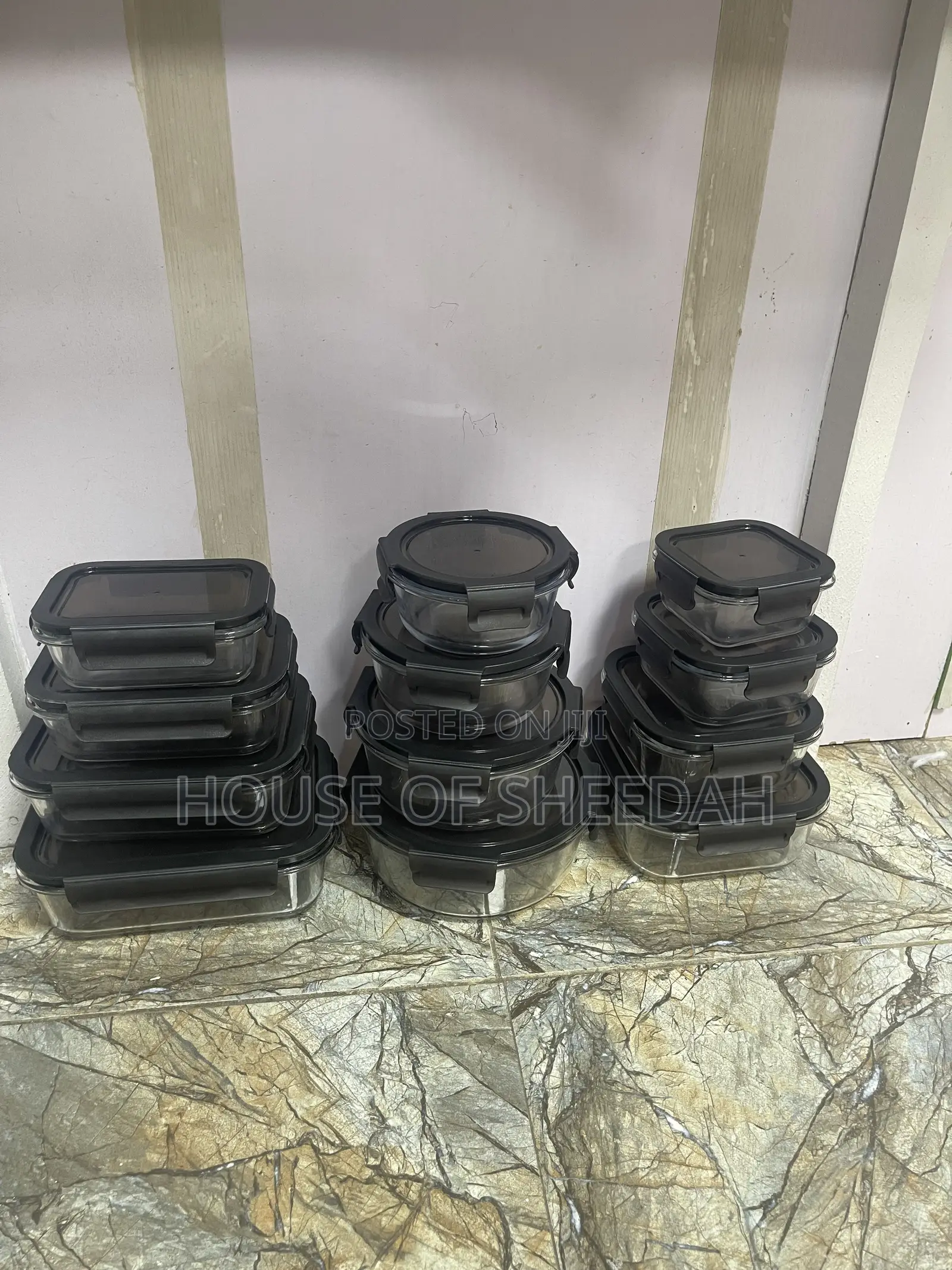 12 PCS Glass With Lid