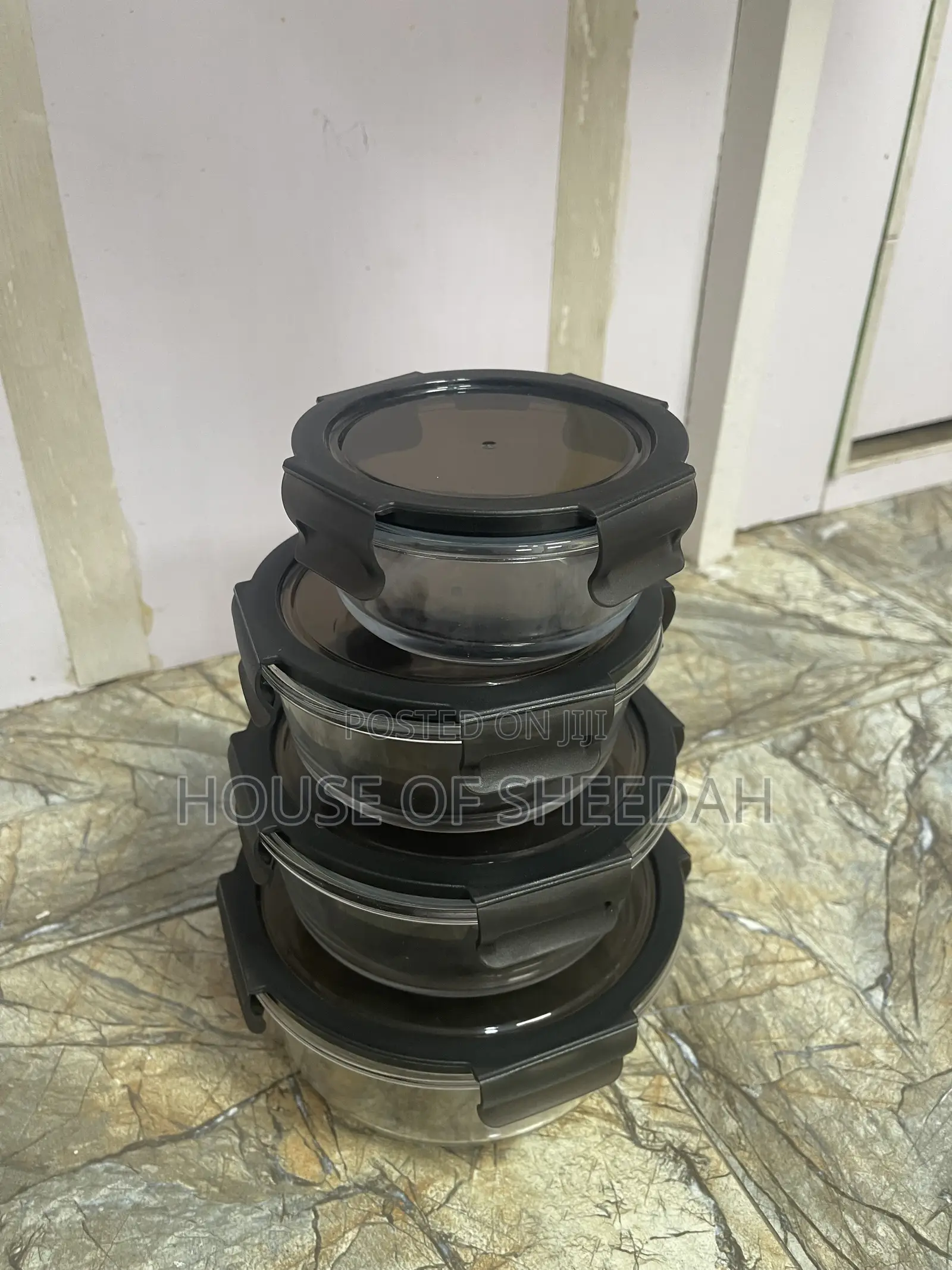 12 PCS Glass With Lid