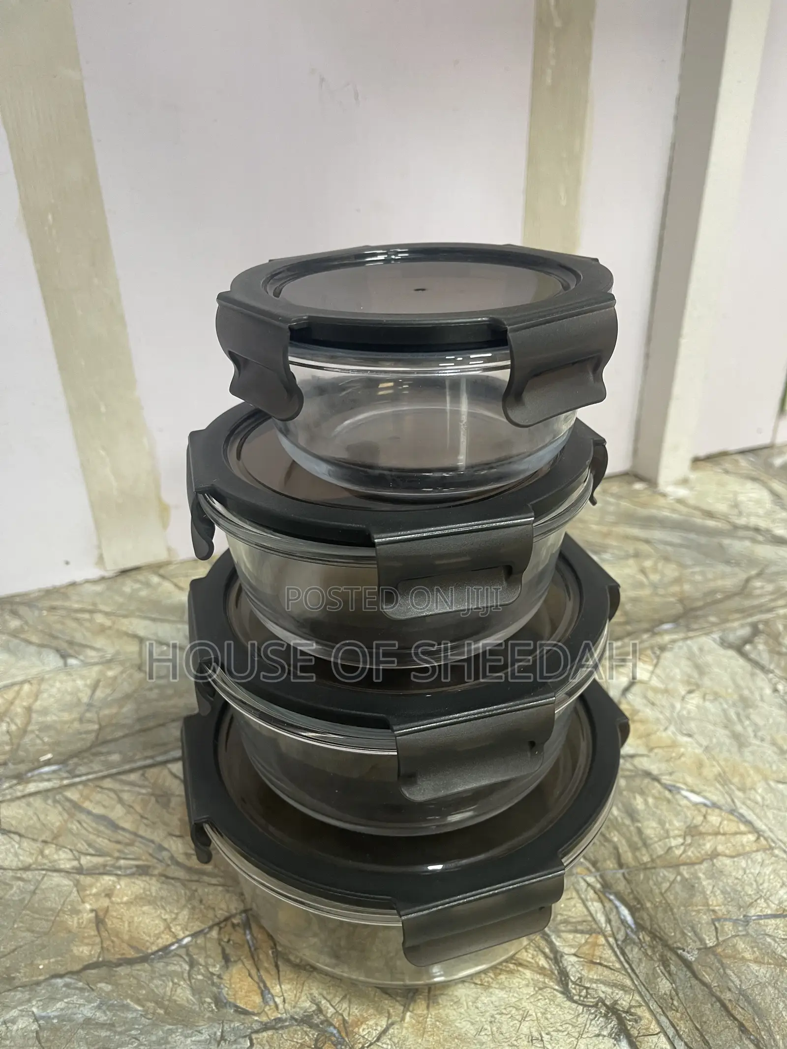 12 PCS Glass With Lid