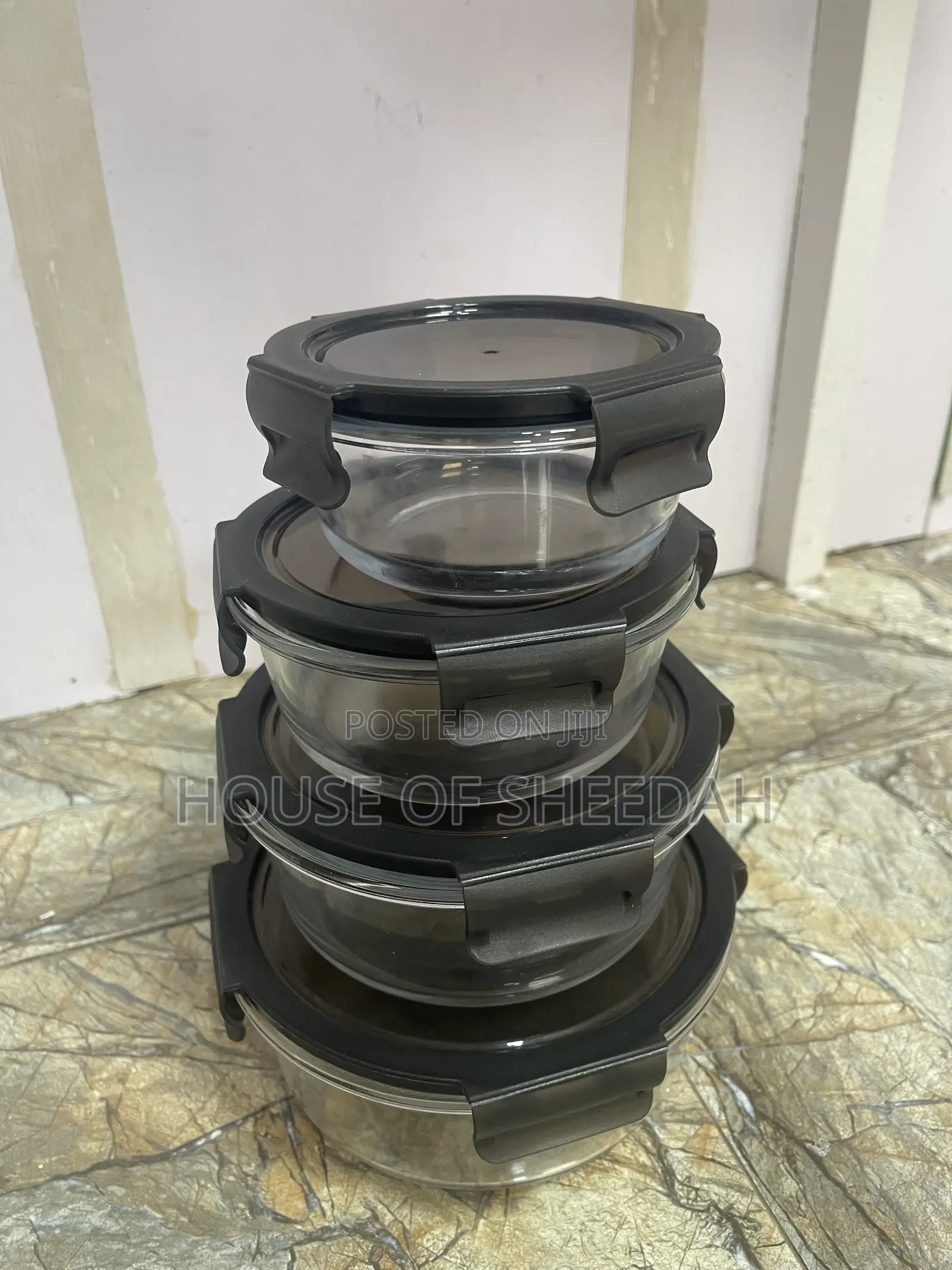 12 PCS Glass With Lid