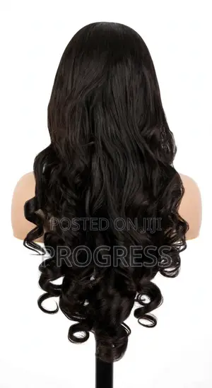 Quality Classic Bouncy Body Wave Wig - Black + 2-Color Color