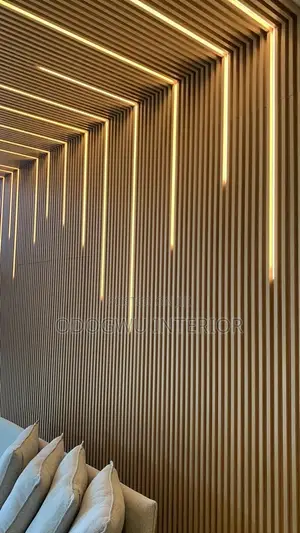 Heavenly Fluted Panel