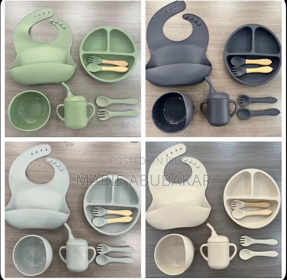 Silicon Baby Feeding Set