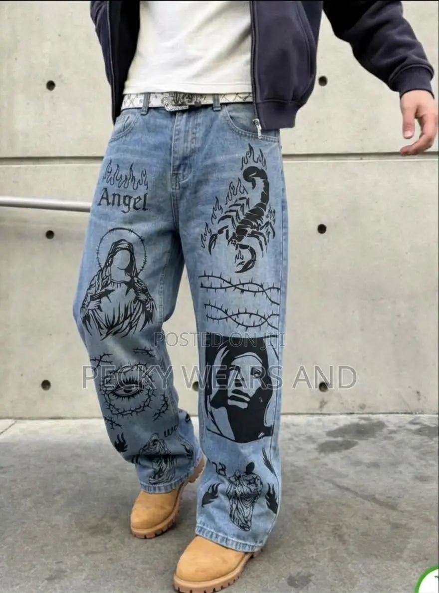 Men Stylish Denim Trouser