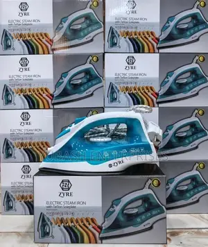 ZYRE Electric Steam Iron With Teflon Soleplate - 1600W
