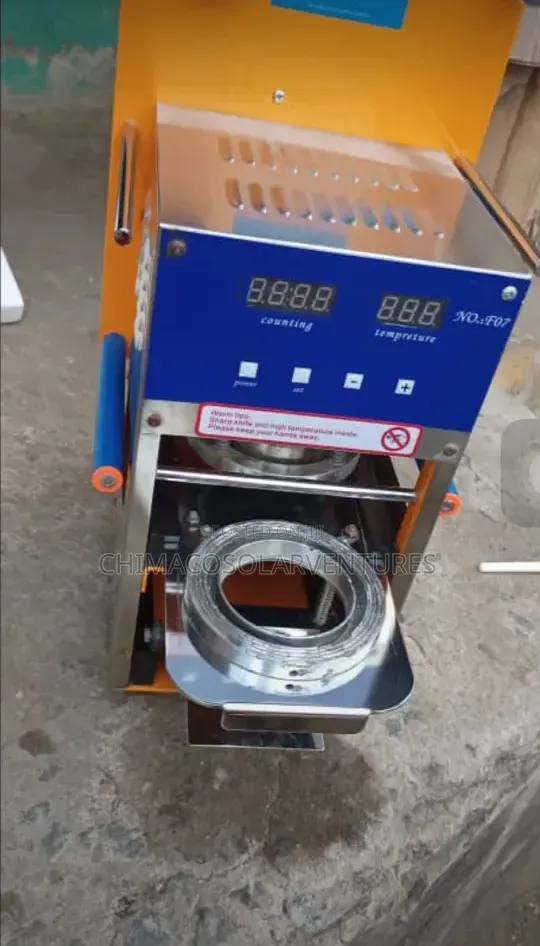 Commercial Cup Sealing Machine F07 With Digital Counter