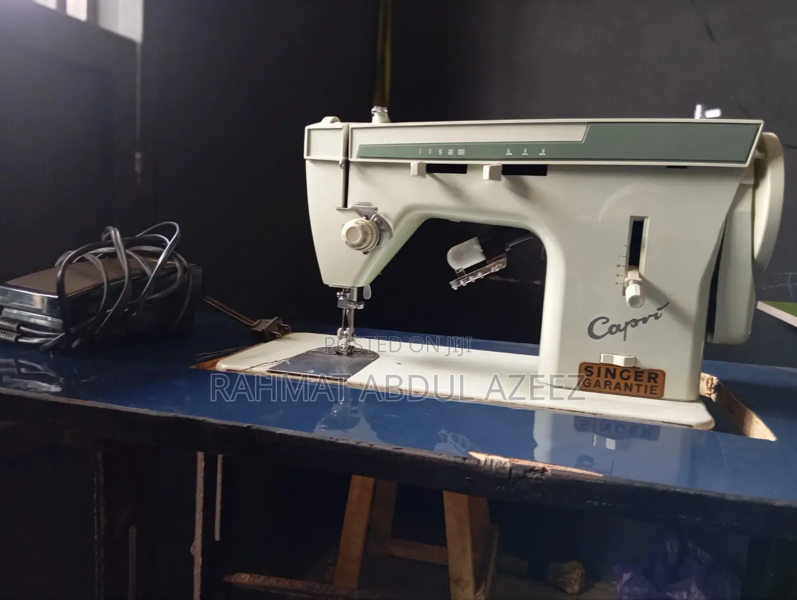 Manual and Electric Sewing Machine