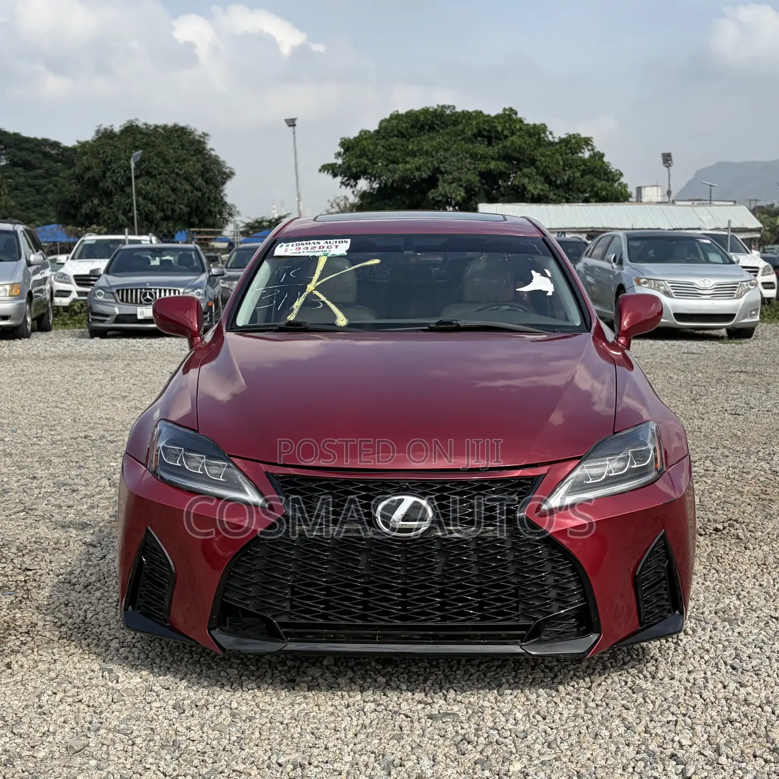 Lexus IS 250 4WD 2009 Red