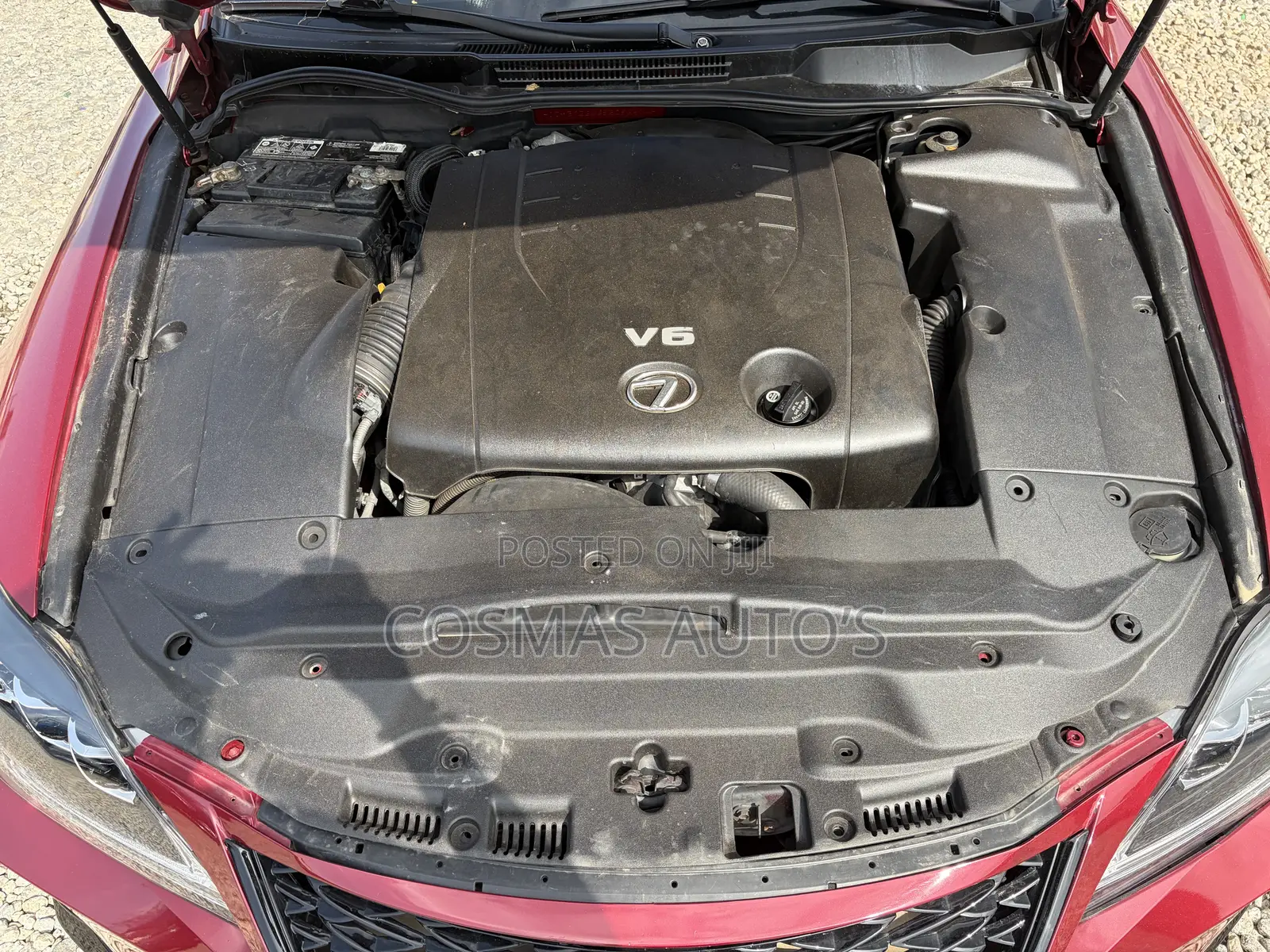 Lexus IS 250 4WD 2009 Red