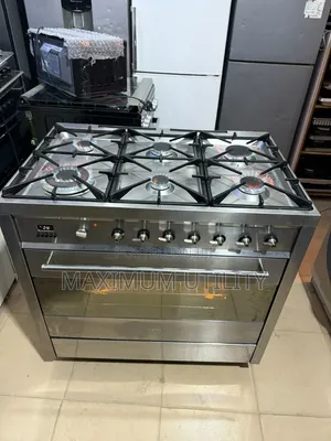 SMEG 6 BURNER ITALIAN BELGIUM 90x60 Cm Electric and Gas Cooker Oven