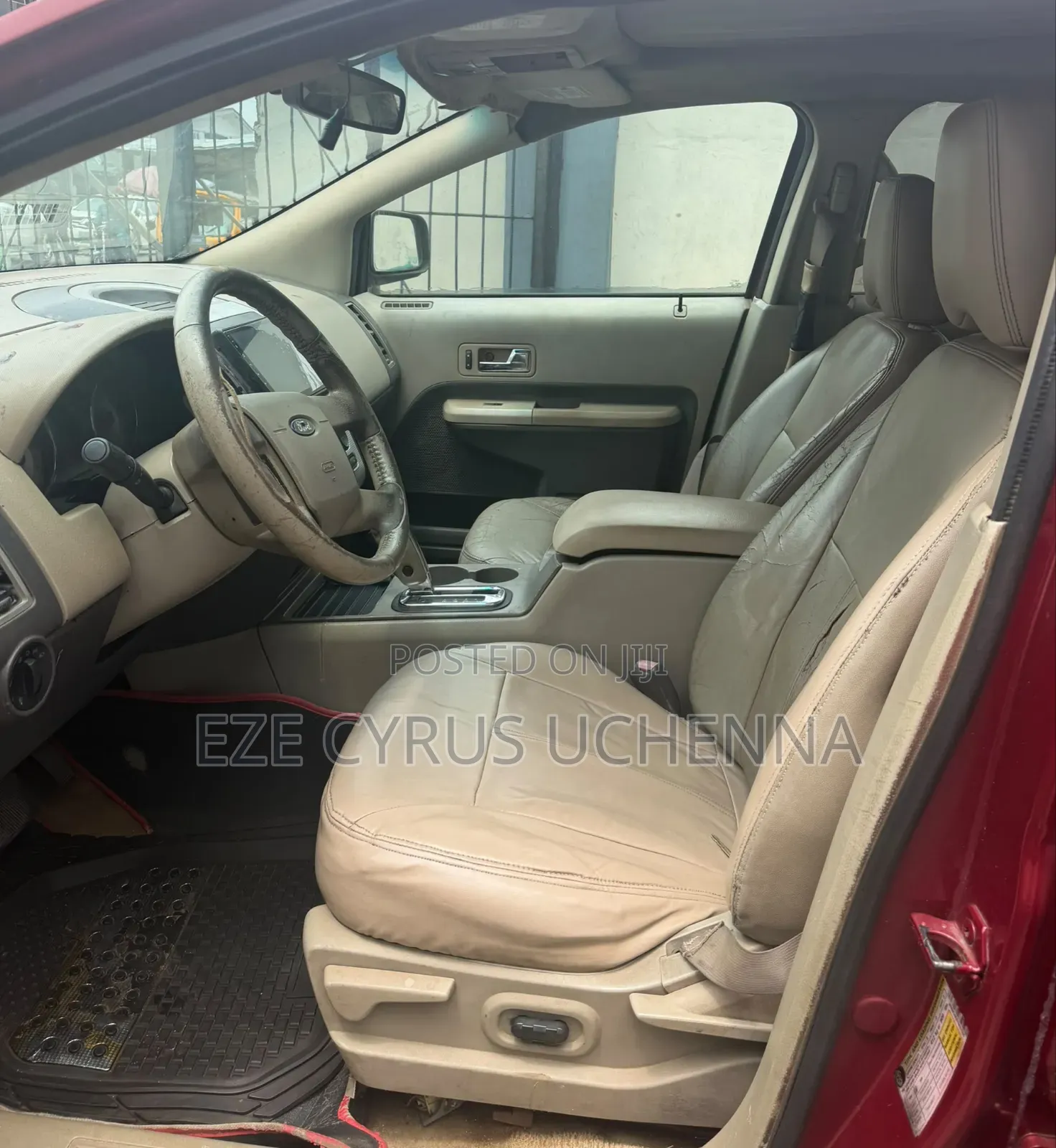 Ford Edge 2008 Red