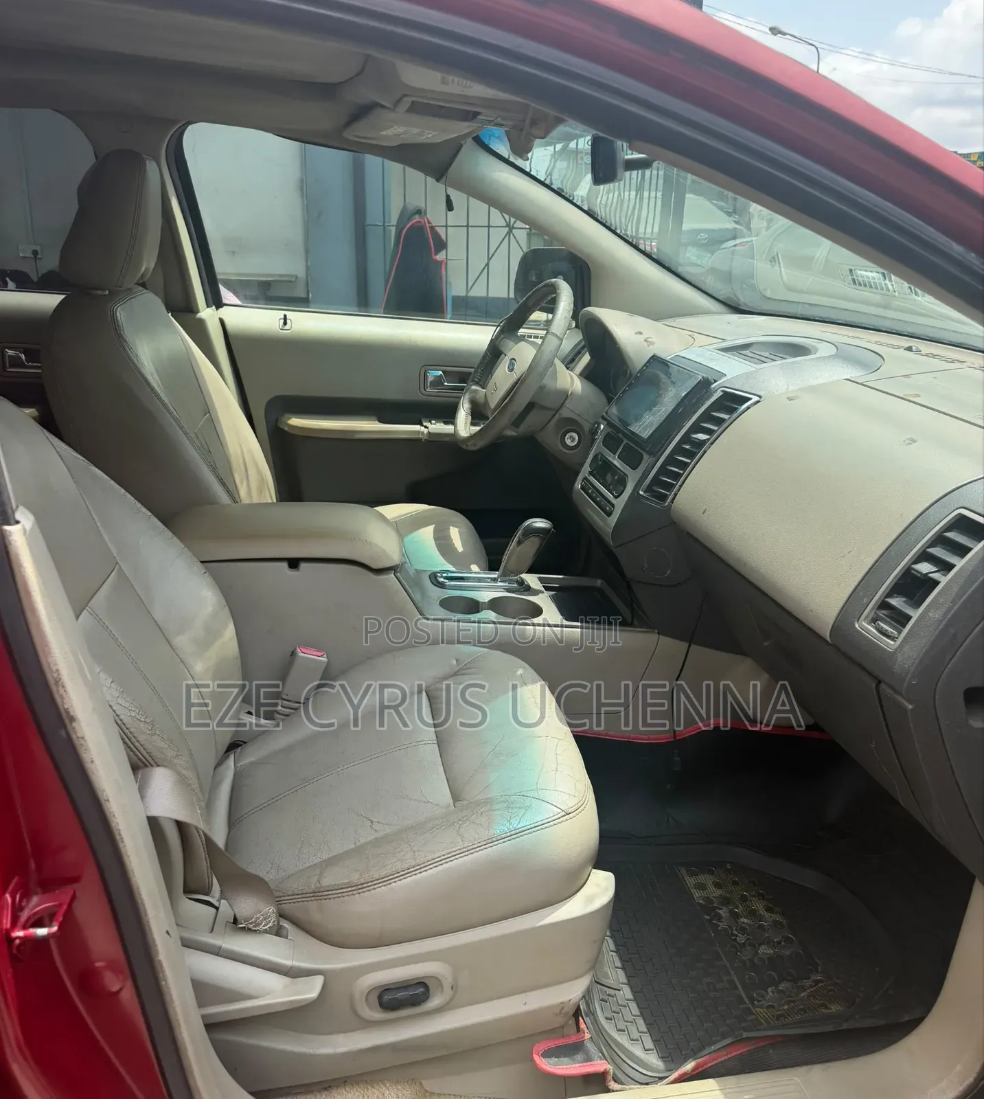Ford Edge 2008 Red