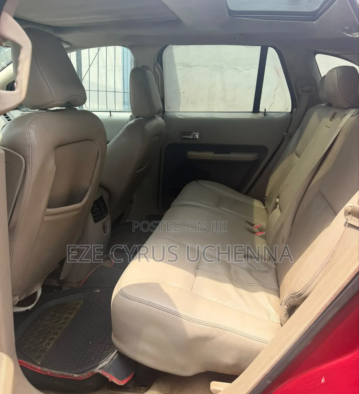 Ford Edge 2008 Red