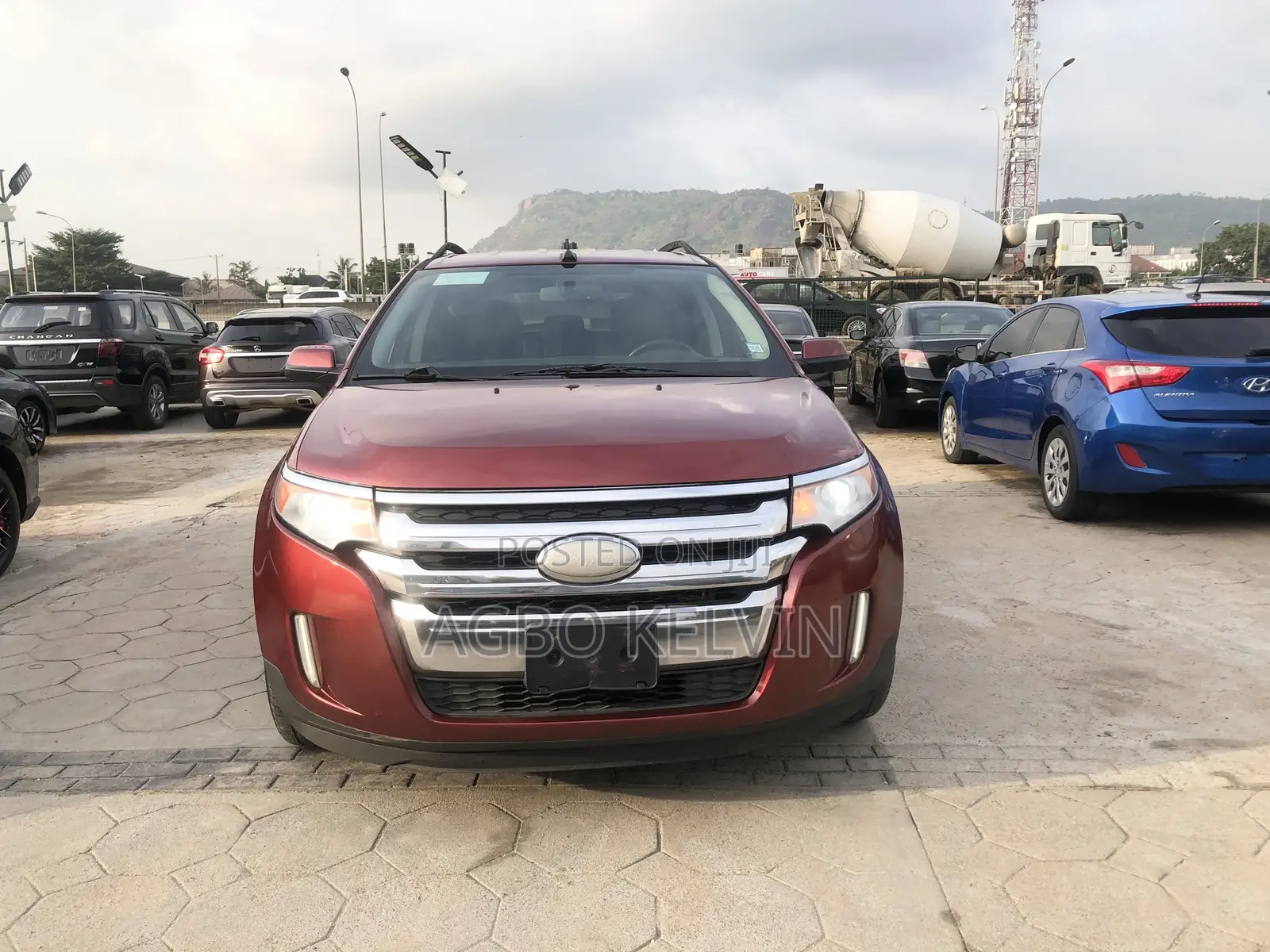 Ford Edge 2014 Burgundy