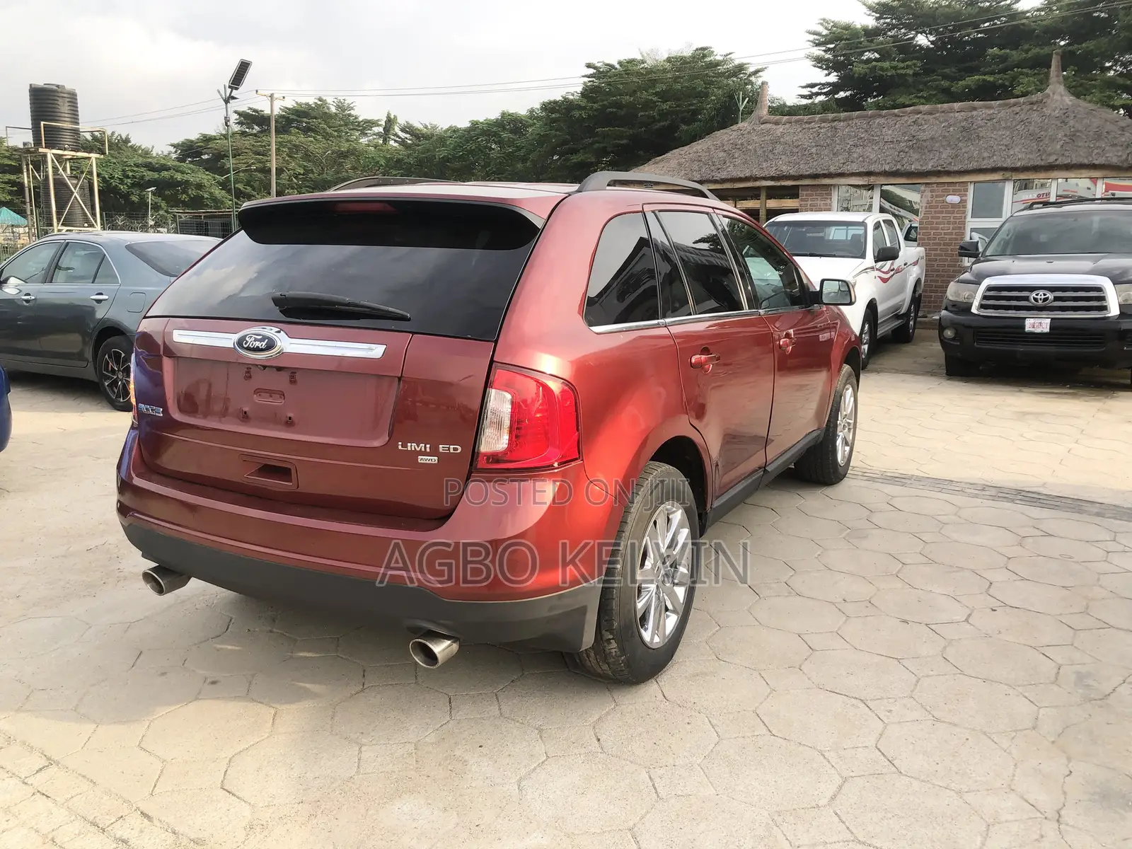 Ford Edge 2014 Burgundy