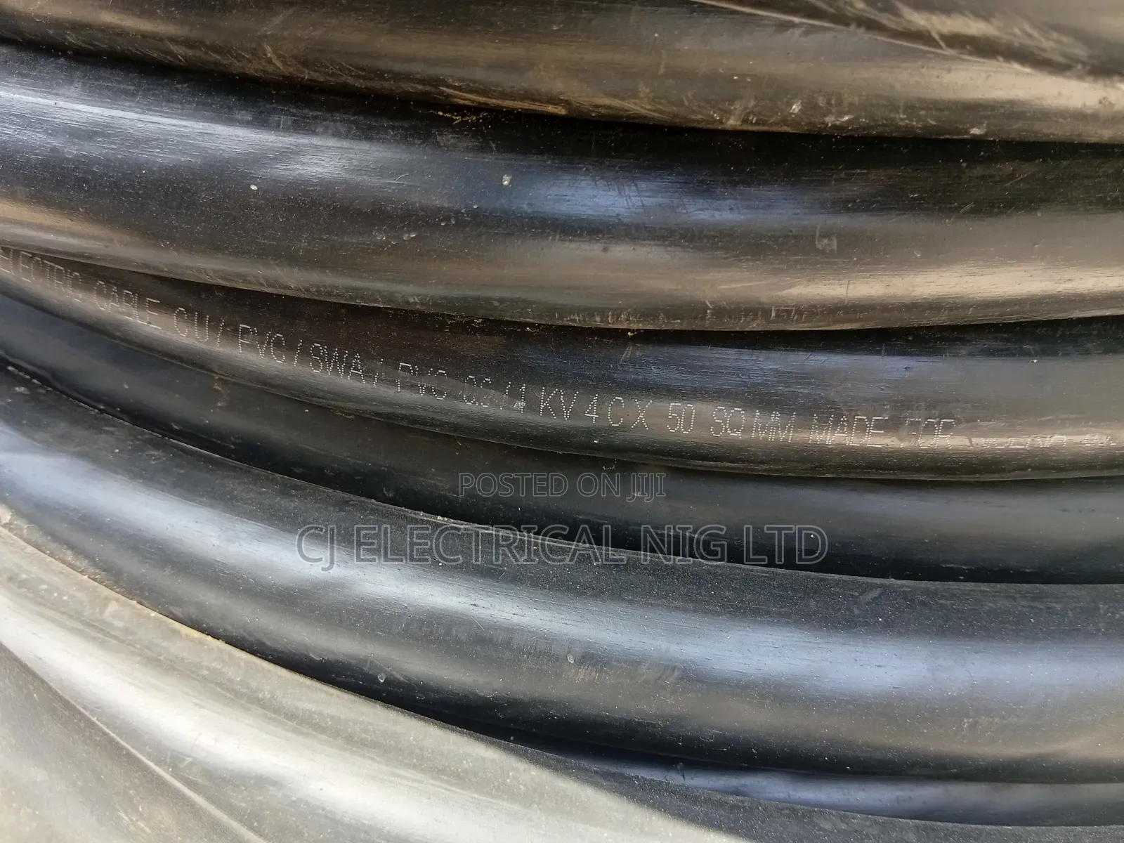 50mm 4core Armoured Cable